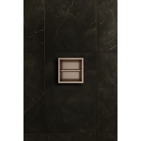 Hotbath &MORE Porte-rouleau de papier toilette encastré - 16x16x13cm - Tuscan bronze SW1245662