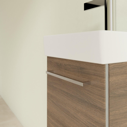 Villeroy & Boch Avento wastafelonderbouwkast - 1 deur - 34x51.4x20.2cm rechts - Arizona Oak (hout) SW448538