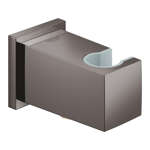 Grohe Euphoria Cube Wandaansluitbocht - met wandhouder - hard graphite (antraciet) SW484600