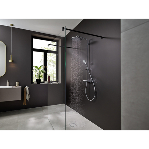 Hansgrohe Croma select s Showerpipe - 280 - 1jet - ecosmart - met thermostaat - hoogglans chroom SW73189