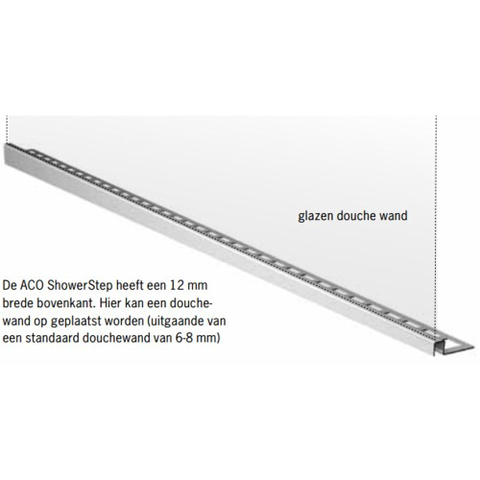 Aco ShowerStep Profil de pente Nvt SW361409