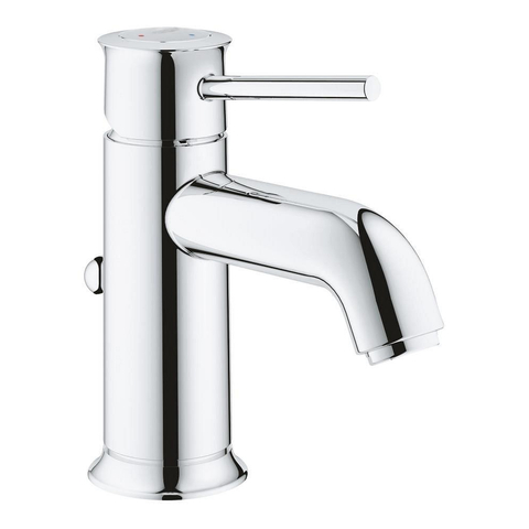 Grohe Start Classic Waterbesparende Wastafelkraan - S-Size - met afvoerplug - 28mm ES cartouche - chroom SW206979