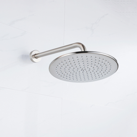 Fortifura Calvi Hoofddouche 30cm rond - 6mm - PVD - geborsteld RVS SW1139121