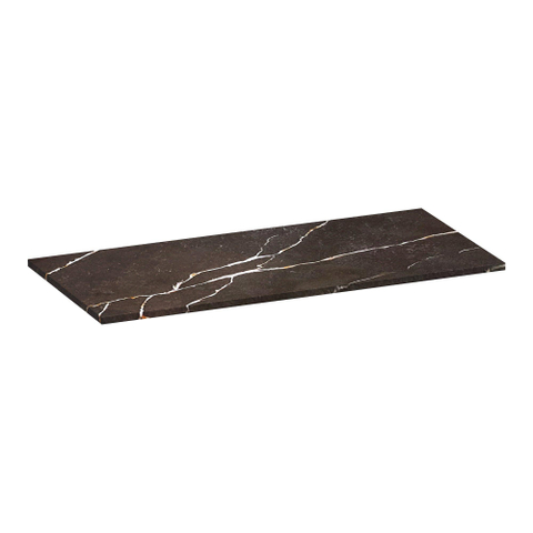 BRAUER Mirage Plan sous vasque - 100x46x2cm - sans trou de robinet - composite - Copper Brown SW957295