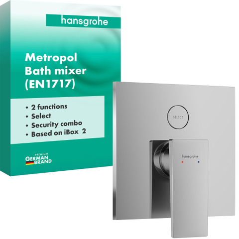 Hansgrohe Metropol douchemengkraan voor iBox Universal 2 chroom SW1566709