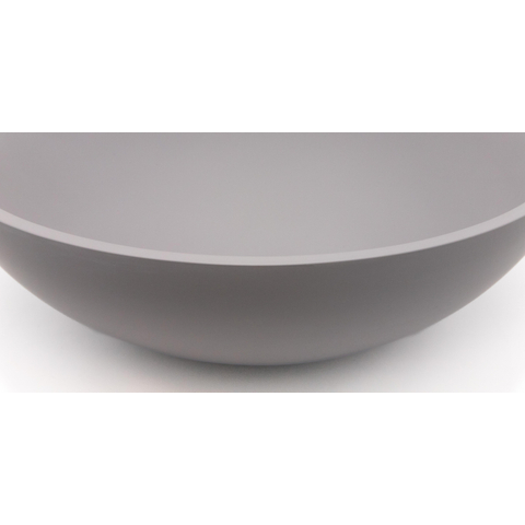 Zeza Element Waskom - 51x35.5x14.2 - solid surface - mat licht grijs SW1208815
