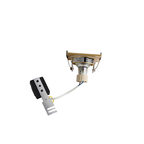 QAZQA Xena spot encastrable - 8x8 cm - IP44 - carré - doré SW1187217