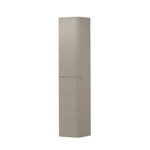 INK Concept R Hoge Kast - 35x35x169cm - 2 deuren - afgeronde hoeken - tbv grepen - rechtsdraaiend - mat creme cotton SW1405521