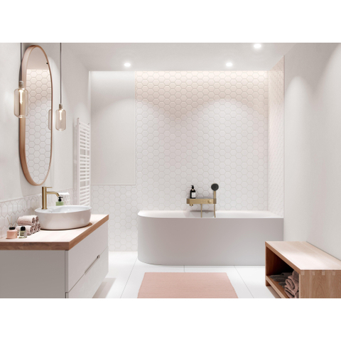 Hansgrohe Showertablet select bad - thermostaat - 400 - opbouw - geborsteld brons SW918030