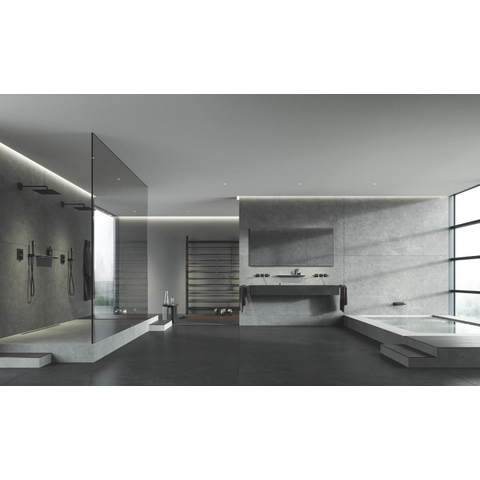 GROHE Euphoria Cube wandhouder - niet verstelbaar - mat zwart SW1477599