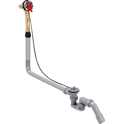 Hansgrohe Exafill e badafvoer - overloop en vulcombinatie - met waste basisgarnituur - voor speciaal bad - overig 0510319