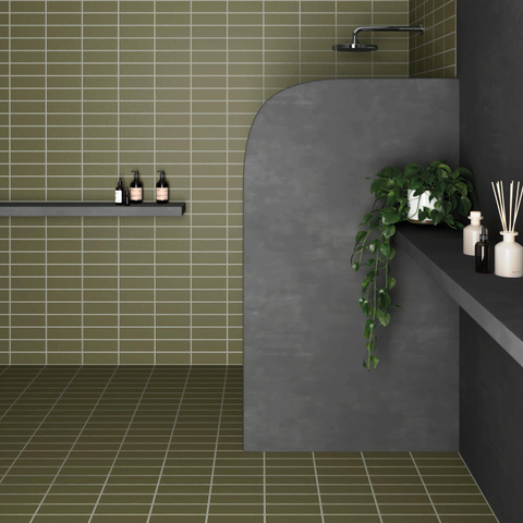 Terravito Nocino carreau mural - 6x18.6cm - Selva mat (vert) SW1159397