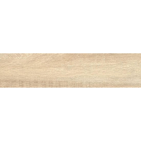 SAMPLE Ceralto Rovello Uno Vloer- en wandtegel 22x90cm 10.5mm R10 porcellanato Honey SW913260