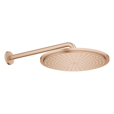 Grohe Rainshower Cosmopolitan 310 Hoofddouche - 31cm - 1 straalsoort - wandarm 38cm - brushed warm sunset (koper) SW98871