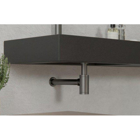 Fortifura Calvi Sifon - verlaagd - PVD - geborsteld gunmetal SW767295