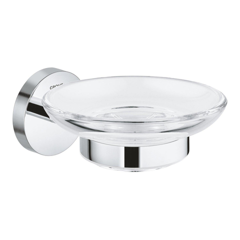 GROHE Bau Cosmopolitan Support mural - pour distributeur de savon/savonier/verre - chromé SW74543