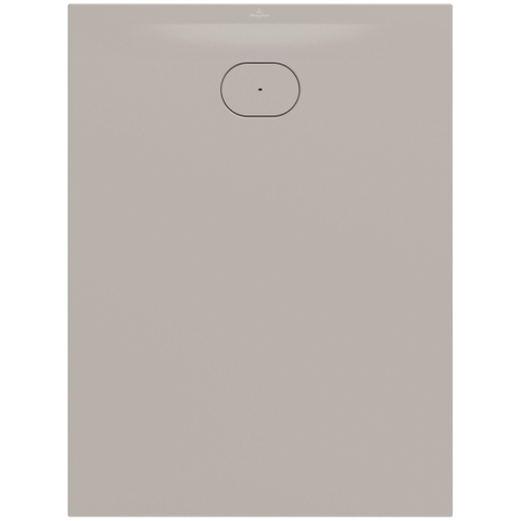 Villeroy & Boch Ecora douchebak - 120x90x3.5cm - afvoer korte zijde - almond (beige) SW1558946