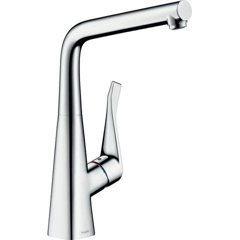 Hansgrohe Metris M71 - 1 greeps keukenmengkraan - 320 - hoogglans chroom SW528961