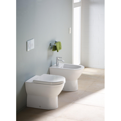 Duravit Darling New Wandcloset - diepspoel - rimless - 37x54cm - wit SW54082