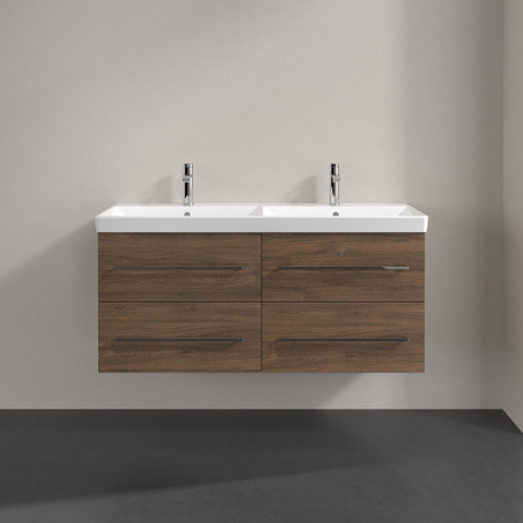 Villeroy & Boch Avento wastafelonderkast - 97.6x51.4cm - 2 lades - Nordic Oak (hout) SW479510