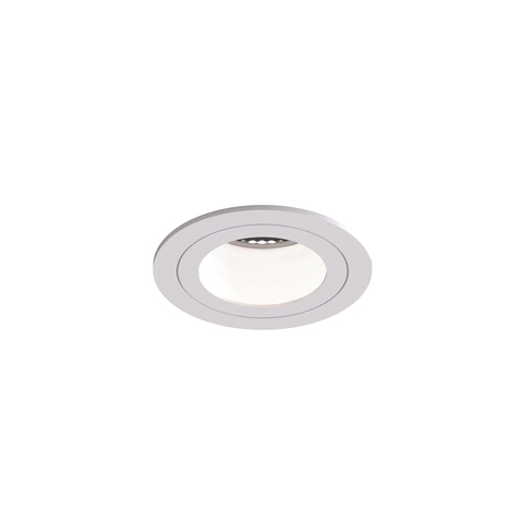 Astro Pinhole Slimline Round Fixed FR IBS IP65 excl. GU10 mat wit SW680098
