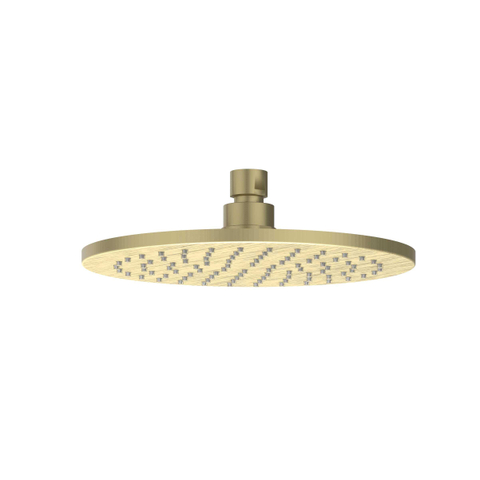 IVY Concord Ensemble de douche pluie - encastré - symmetry - inverseur-arrêt 2 voies - bras de plafond 30 cm - douche de tête medium 20 cm - support avec sortie - flexible de douche 150 cm - douchette barre - acier inoxydable 316 - or mat brossé PVD SW1032019