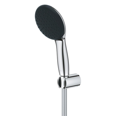 Grohe Vitalio QuickFix Handdoucheset - diameter 11cm - 1 straalsoort - 5.7l/min - met houder - met slang - 175cm - chroom SW1028182