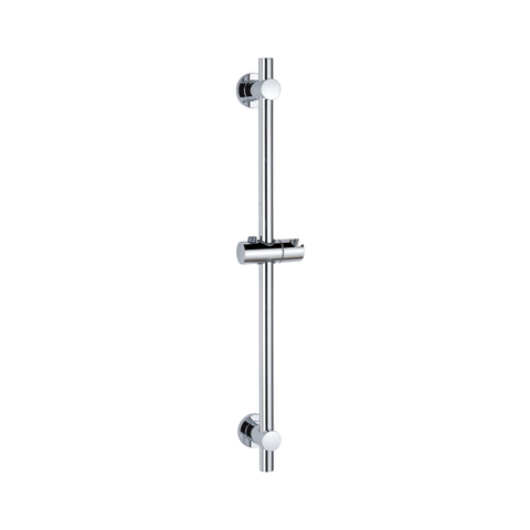 Adema Sparkle 2.0 Badset - thermostatische badkraan - 70cm glijstang - ronde handdouche - metalen doucheslang - chroom SW1481412
