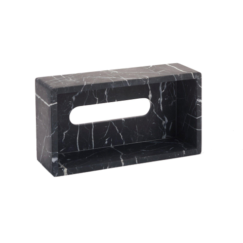 Aquanova Nero Tissuehouder Zwart SW722660