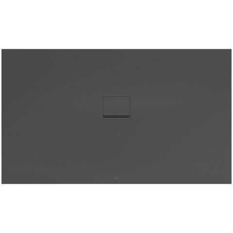 Villeroy & Boch Squaro infinity douchevloer - 170x100cm - Anthracite (grijs) SW480145