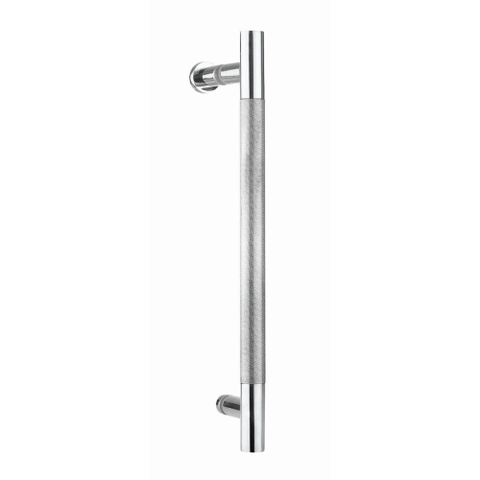 Crosswater Optix 10 Geribbelde Handgreep - 12.5cm - gepolijst RVS SW876230