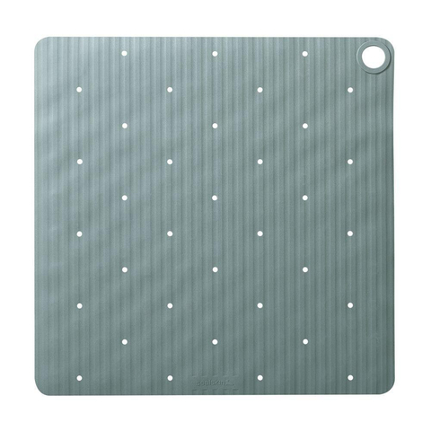 Sealskin Ribb Douchemat - 55x55cm - Antislip - inclusief - zwarte haak - Groen SW1421064