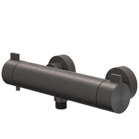 IVY Tribe Mitigeur de douche thermostatique - apparent - cooltouch - acier inoxydable 316 - noir carbone brossé PVD SW1030862