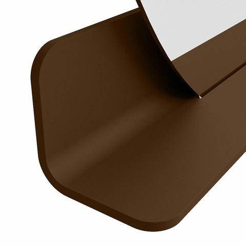 Mondiaz SPOT miroir – Ø 110 cm – avec tablette – Rust (brun) SW1235606