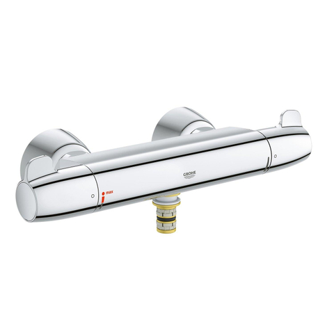 GROHE Grohtherm Special robinet de douche thermostatique multifonction avec raccords chromé SW86832