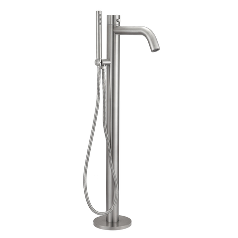 Fortifura Outdoor Robinet de baignoire sur pied inox brossé SW278125
