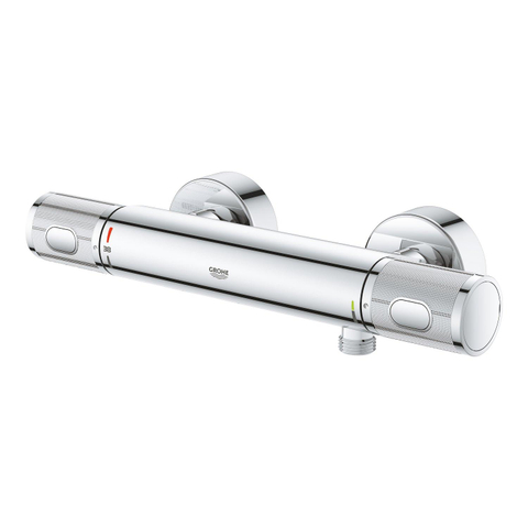 Grohe Precision Feel thermostat de douche 150 mm avec raccords Hard Graphite SW1522141