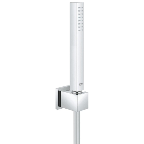 GROHE Euphoria Cube Ensemble de douchette à main - douchette à main - avec support - flexible de douche lisse - 175 cm - chrome 0442198
