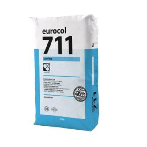 Eurocol 711 Uniflex Colle pour carrelage en poudre - Blanc GA92659