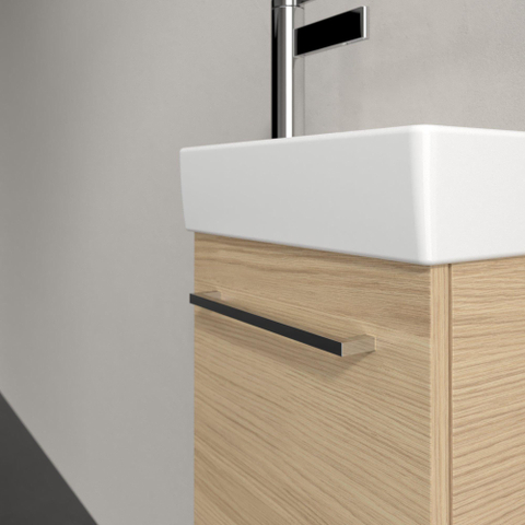 Villeroy & Boch Avento wastafelonderbouwkast - 1 deur - 34x51.4x20.2cm rechts - Nordic Oak (hout) SW448413