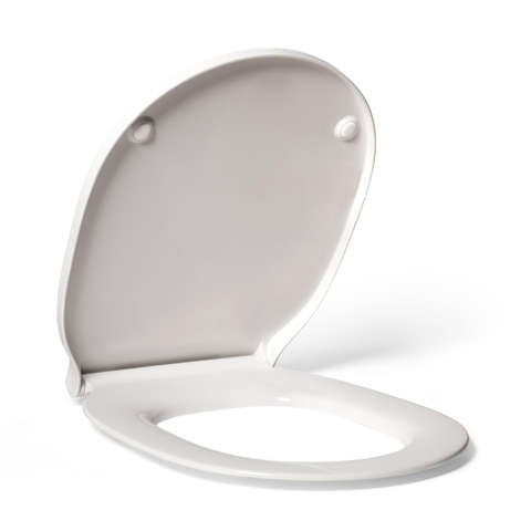 Ideal Standard Connect Air closetzitting met deksel met softclose wit/RVS SW75929