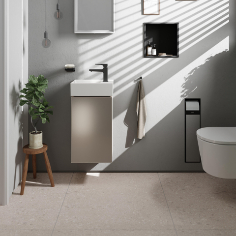 Hansgrohe AddStoris Q handdoekhaak enkel - mat zwart SW651064
