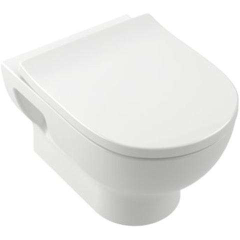 Villeroy & Boch O.novo pack wandcloset verkort - 49cm Twistflush CeramicPlus - glans wit SW1387318