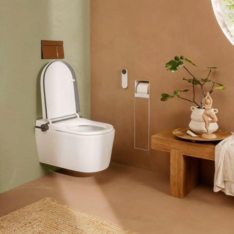 Hansgrohe iFrame Element E plaque de commande pour - double chasse - bronze brossé SW1388329