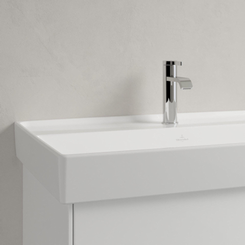 Villeroy & Boch Collaro meubelwastafel - 80x47cm - zonder overloop - 1 kraangat CeramicPlus - White Alpine (glans wit) SW358375