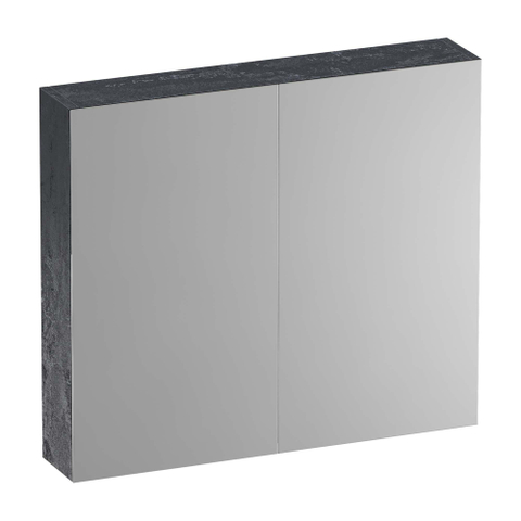 BRAUER Impress Deluxe spiegelkast – 80x70x15 cm – LED-verlichting – Damascus SW720958
