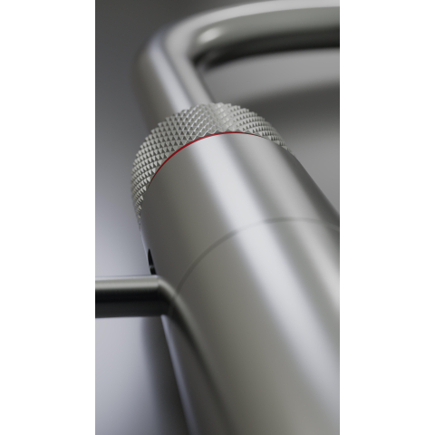 Quooker BE Classic Fusion Square robinet d'eau bouillante - bec pivotant - réservoir Combi+ - Eau chaude / bouillante - Inox SW795548