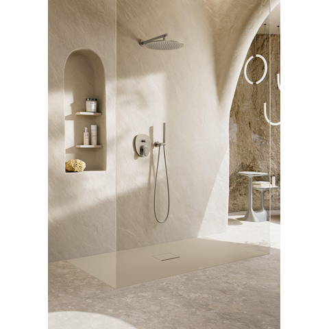 Villeroy & Boch Universal Showers flexible de douche - 160cm - matière synthétique - Matt Brushed Nickel (inox) SW974397