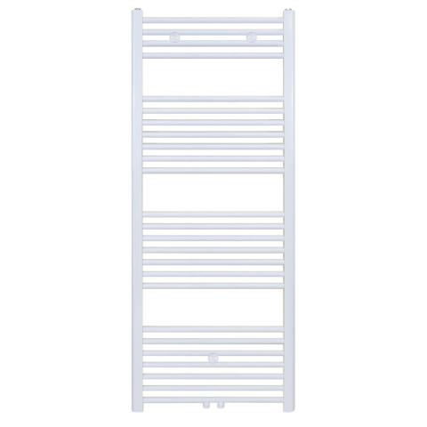 Belrad Radiateur porte-serviettes - raccordement central - 1400X400mm - 556Watt - Blanc SW1152377