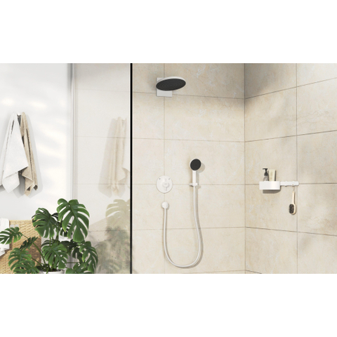 Hansgrohe Duoturn S mitigeur encastré pour 2 fonctions mat blanc SW918493
